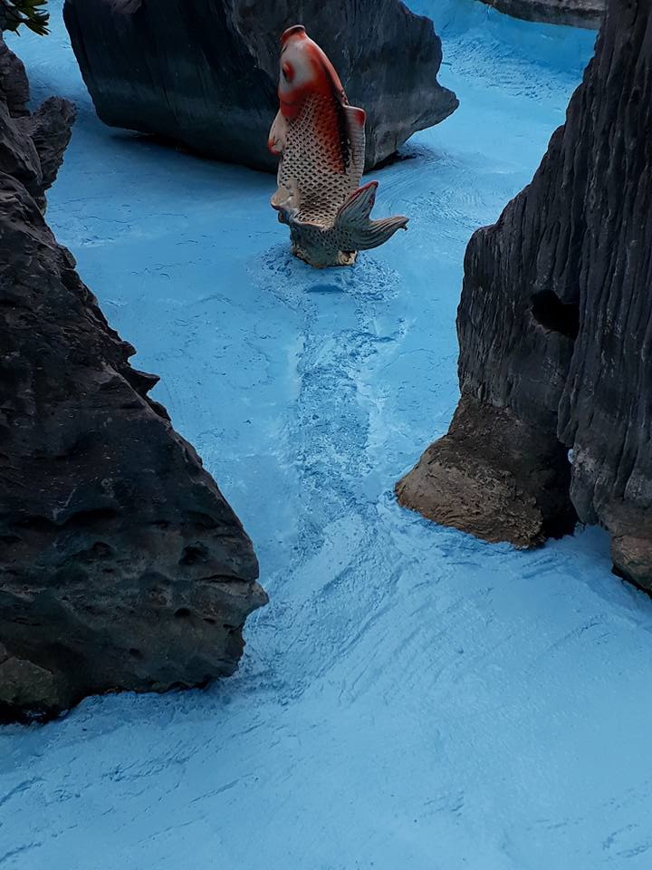 雲林水池造景